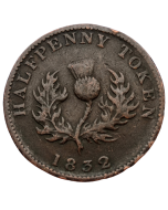 Nova Escócia (Províncias Canadenses) ½ Penny 1832