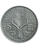 Somalilândia Francesa 5 Francos 1959