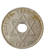 África Ocidental Britânica 1 Penny 1920