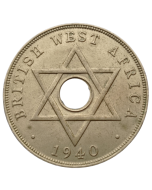 África Ocidental Britânica 1 Penny 1940