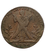 Reino Unido 1/2 Penny 1790 - Lothian - Edimburgo / Hutchison's