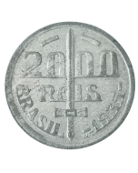 Brasil 2000 réis 1935 - Prata