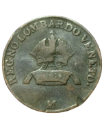 Lombardia-Veneza 1 centésimo 1822