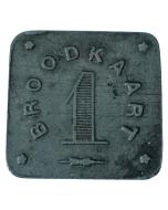 Bélgica 1 Broodkaart 1880 -  Tokens comerciais