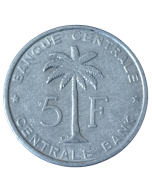 Ruanda-Urundi 5 francos 1959