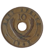 África Oriental Britânica 10 cents 1945