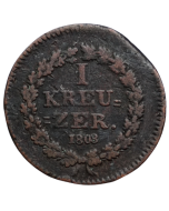 Nassau 1 kreuzer 1808