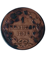 Baden 1 kreuzer 1856