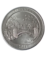 Estados Unidos ¼ dólar 2011 - Chickasaw National Recreation Area