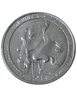 Estados Unidos ¼ dólar 2013 - Memorial Nacional do Monte Rushmore