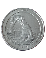 Estados Unidos ¼ dólar 2014 - Parque Nacional dos Arcos