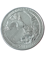 Estados Unidos ¼ dólar 2015 - Blue Ridge Parkway