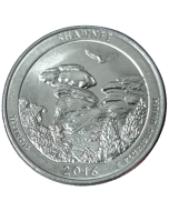Estados Unidos ¼ dólar 2016 - Floresta Nacional Shawnee