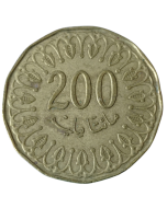Tunísia 200 Millimes 2013