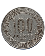 Gabão 100 Francos 1975