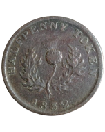 Nova Escócia (Províncias Canadenses) ½ Penny 1832