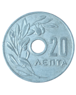Grécia 20 Lepta 1959