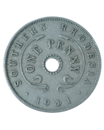 Rodésia do Sul 1 Penny 1941 - Colônia britânica