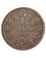 República Sul-Africana 1 shilling 1897