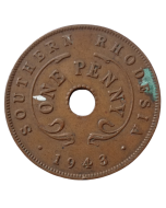 Rodésia do Sul 1 Penny 1943
