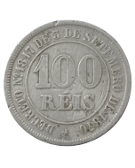 Brasil 100 Réis 1879