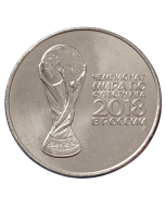 Rússia 25 Rublos 2018 - Copa do Mundo de Futebol de 2018 na Rússia - Copa