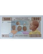 Estados da África Central 500 Francos 2002 FE - (F) Guiné Equatorial