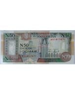 Somália 50 Shillings 1991 FE