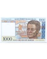 Madagáscar 1000 Francos 1994 FE
