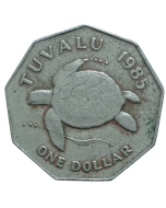 Tuvalu 1 Dólar 1985