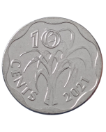 Eswatini 10 Centavos 2021 FC