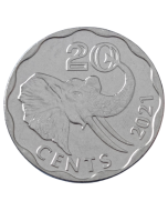 Eswatini 20 Centavos 2021 FC