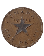 Gana 1 penny 1958