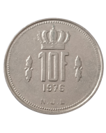 Luxemburgo 10 Francos 1976