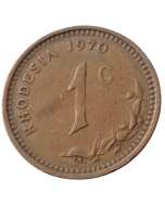Rodésia 1 Cent 1970