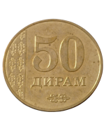 Tajiquistão 50 Diram 2018