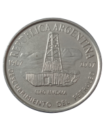 Argentina 2 Pesos 2007 - 100º aniversário - Descoberta de petróleo na Argentina