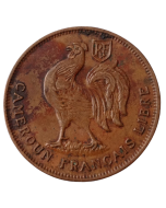 Camarões Francês 1 franco 1943  - Camarões Franceses Livres