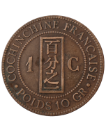 Cochinchina Francesa 1 cêntimo 1885