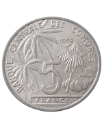 Comores 5 Francos 1992 FC - Conferência Mundial da Pesca FAO