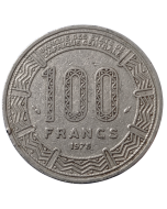 Camarões 100 Francos 1975