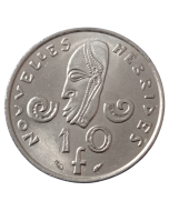 Novas Hébridas 10 francos 1975