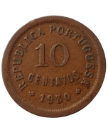 Cabo Verde 10 centavos 1930