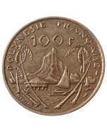 Polinésia Francesa 100 Francos 1976