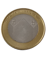 Eslovênia 3 Euros 2011 - 20 Anos da Independência da República da Eslovênia
