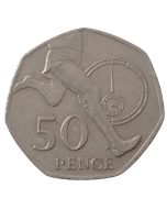 Reino Unido 50 pence 2004 - 50º Aniversário Primeira milha em menos de quatro minutos