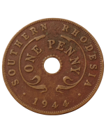 Rodésia do Sul 1 Penny 1944