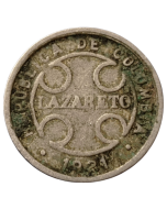 Colômbia 2 Centavos 1921 - Leprosário