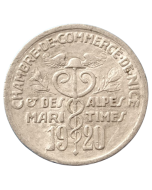 Comuna de Nice 5 cents 1920