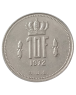 Luxemburgo 10 Francos 1972